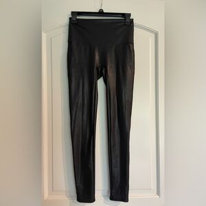 Jane and Bleecker Black Leggings Faux Leather